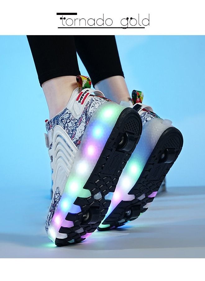 LED Flash Fashion Shiny Sneakers With Wheels And Light Base Roller Skates - pzsku/Z4F81D0B2D8DC9C5A70ACZ/45/_/1688365059/78cd9df3-2fc2-498f-ae4e-903f619dd6a2