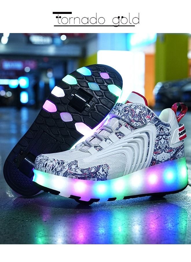 LED Flash Fashion Shiny Sneakers With Wheels And Light Base Roller Skates - pzsku/Z4F81D0B2D8DC9C5A70ACZ/45/_/1688365061/ef248789-bd1f-4c34-bf19-a0a82444c043