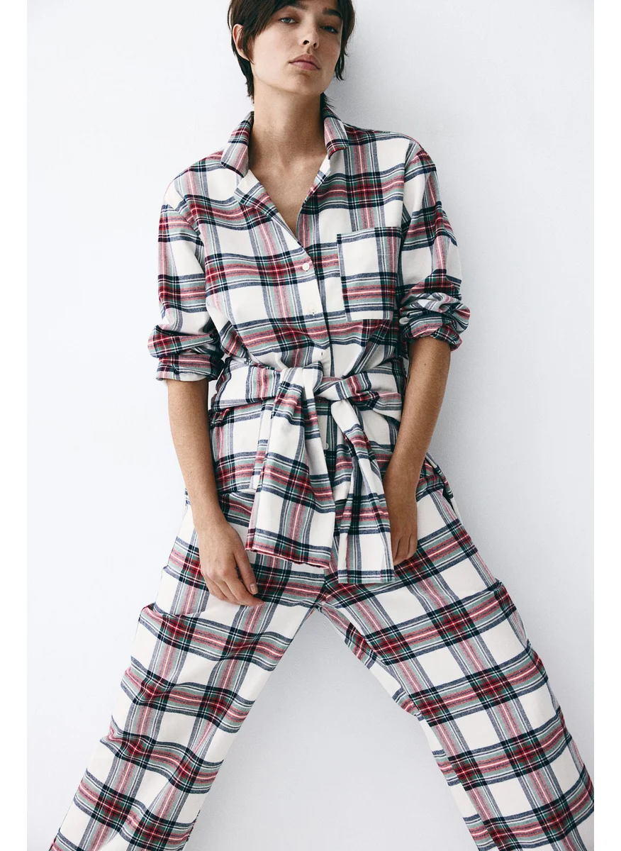 H&M COTTON TWILL PYJAMAS