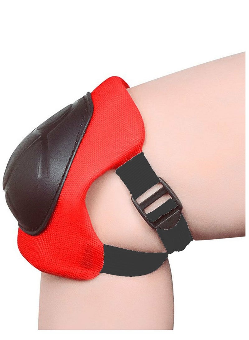 G-50 طقم واقي الحماية للأطفال 6 قطع للتزلج وركوب الدراجات والسكوتر، أسود×أحمر - Image 3