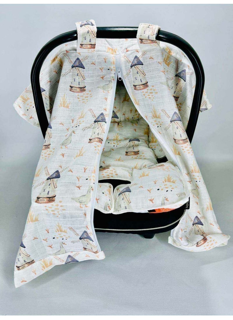 Muslin Stroller Cover and Infant Carrier Cushion - pzsku/Z4F81F4D396093541947EZ/45/_/1730899564/9d6c1c04-4f32-402e-9d0c-4e594ad23bc5