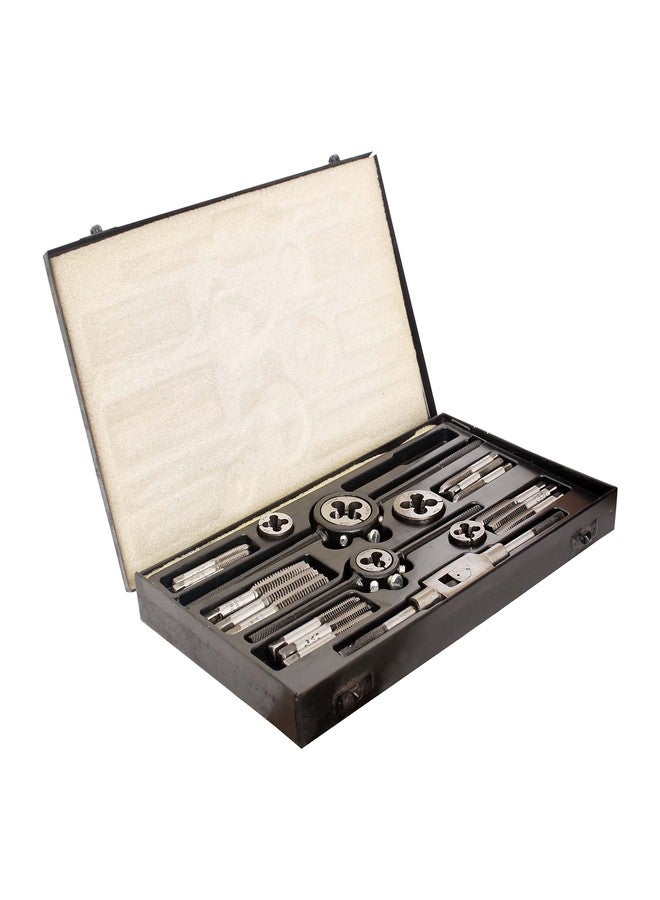 TOOLS BAE - Tap & Die Set M3-M12,Metric Sizes,Tap & Dies With Tap Wrench & Round Die Handle Complete Set !! - Image 3
