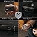 CASE ELEGANCE KLARO Double Torch Lighter and VCut Cutter SpringLoaded VCut Swivel Protective Flame Cover Hidden Poker GiftReady with Silicone Sleeve Black Finish Lighter for Men - Image 4