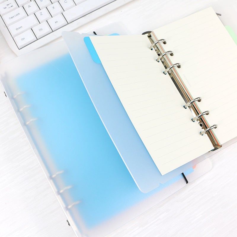 E-Commerce Spot Paper 6-Hole A5 Color Index Separator A6 Draft Book Classification Loose-Leaf Core Separator Inner Page - Image 3
