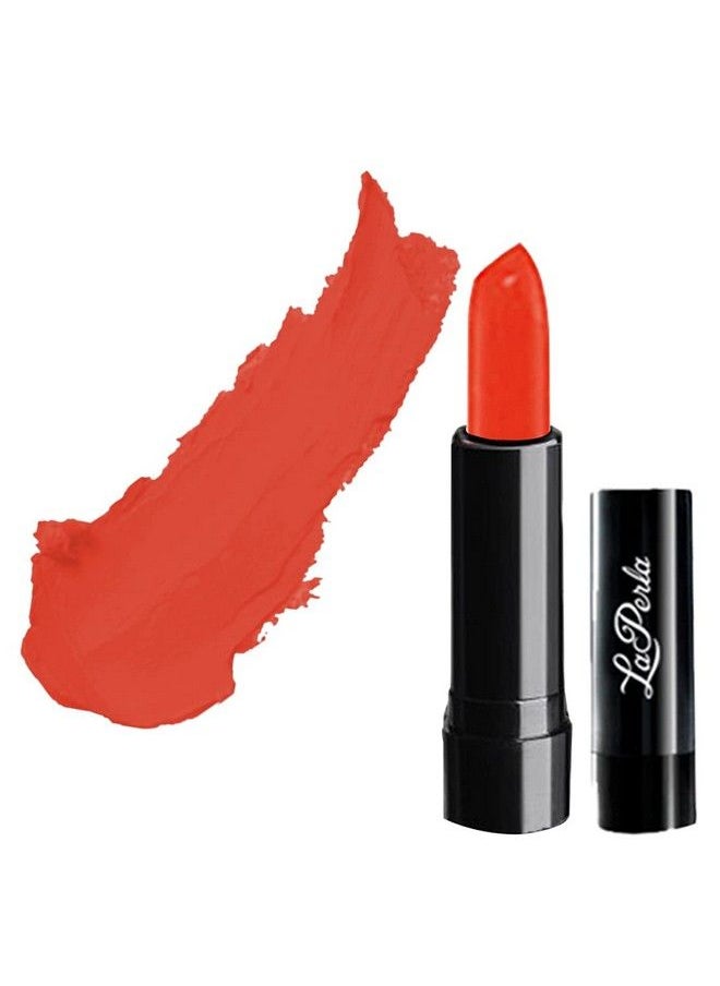 LA PERLA Nice Color Lipstick (Pack Of 2) Glossy Finish Pink Orange  - Image 3