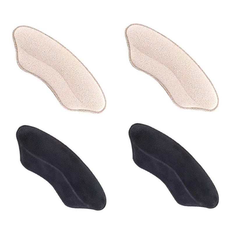 Soft Sponge Heel Cushions 2 Pairs Anti Blister Protective Pads For Comfortable Fit - Image 2