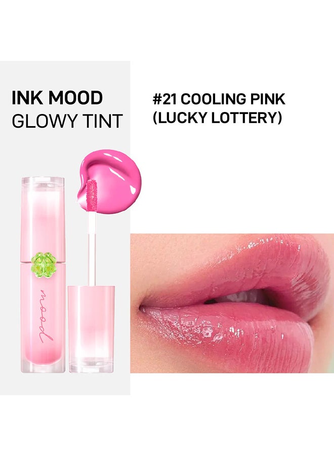 Peripera Ink Mood Glowy Tint 021 Cooling Pink (Lucky Lottery) - Image 2