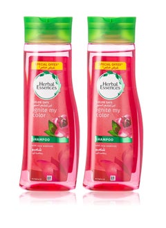 Herbal Herbal Essences Ignite My Color Vibrant Shampoo With Rose 400 Ml Dual Pack  - Image 1