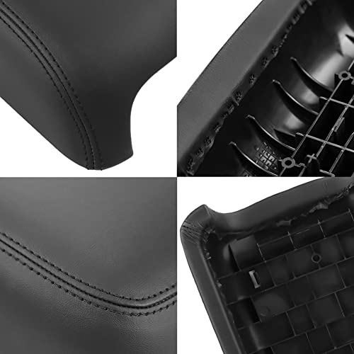 VANJING Center Console Armrest Cover Lid Kit Replacement for 2011-2021 Dodge Charger, Chrysler 300 Replaces OE# 1VT06DX9AH,1VT06DX9AG,1VT06DX9AF,1VT06DX9AE (Black) - Image 5