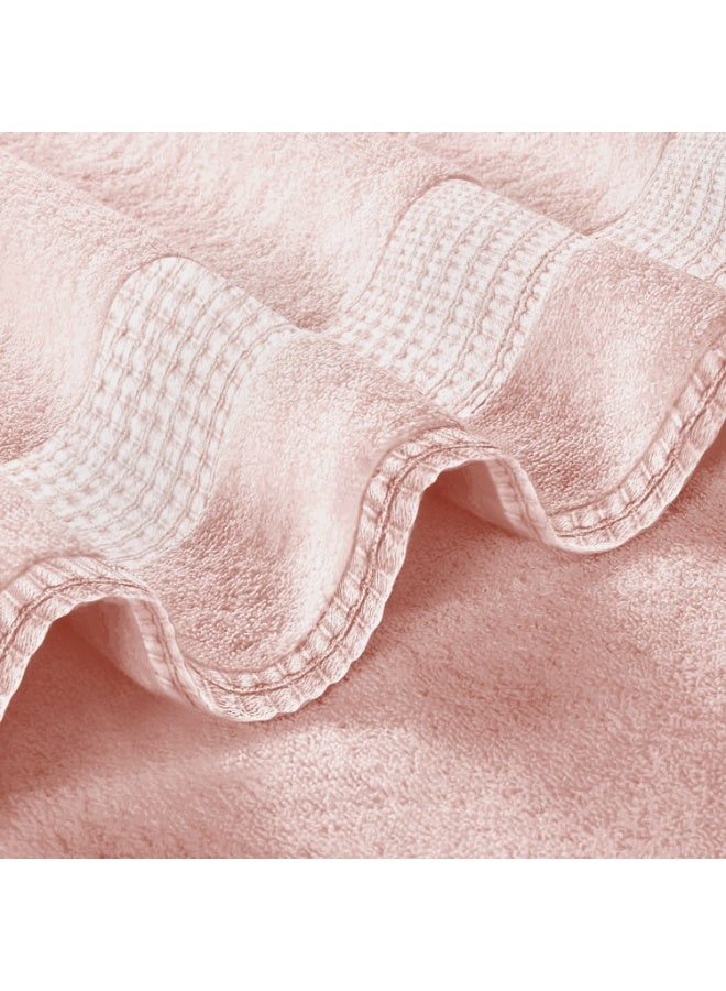Lavish Touch 100% Combed Cotton Washcloths (12 Pack, 30 x 30 cms) - 550 GSM, Face towel Set Highly Absorbent Quick Dry and Soft Towels - Image 5