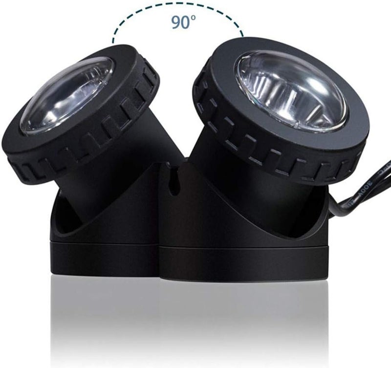 10 Pack RGB Submersible LED Lights, IP68 Waterproof with Timer Remote Set - Image 2