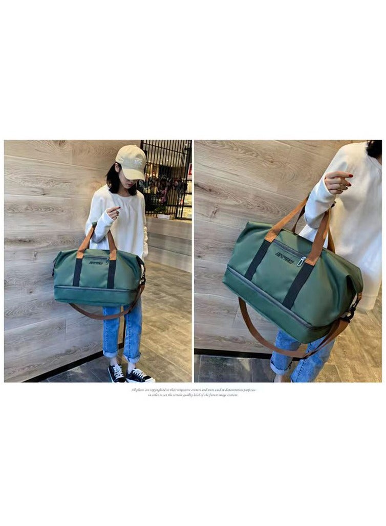 FANDARE Travel Handbag Sports Gym Bag Weekender Carry On Overnight Bags for Women Men Duffle bag Sport Workout Gym Swim Hospital Shoulder Bag with Luggage Sleeve  Shoe Compartment - Image 3