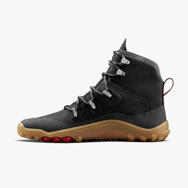 Vivobarefoot Tracker Leather AT Hiking Outdoor Boot Obsidian