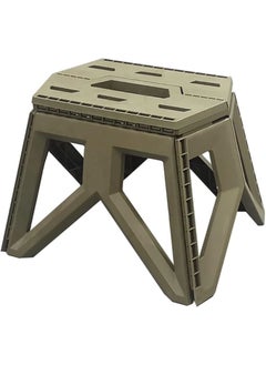 Divik Divik Portable Folding Stepping Stool Non Slip Collapsible Mini Chair with Handel Heavy Duty Folding Stepping Stool 1Pcs 