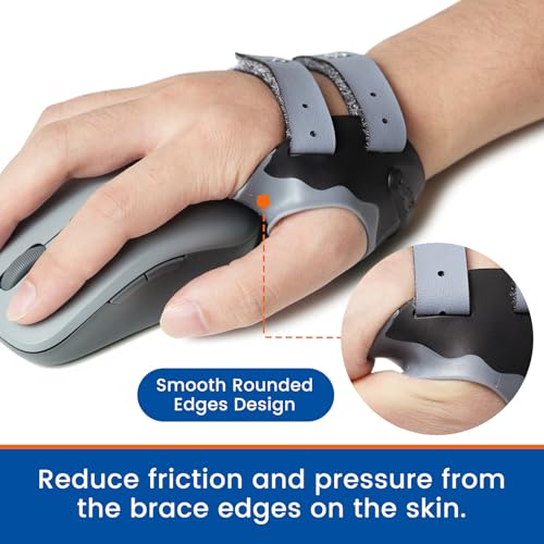 Willcom CMC Joint Thumb Stabilizer Brace for Osteoarthritis, Arthritis Pain Injury Relief Support, Spica Splint for Women and Men(Right Hand, Medium,7 3/4″- 8 7/8″) - Image 3