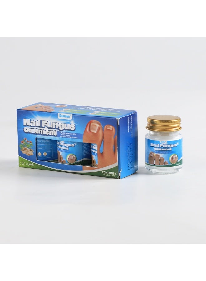 Sumifun Anti Paronychia Relief Ointments Effective Best Nail Repair Solution Ingrown Toenail Treatment Pain Relief Ointments for Damaged Thick and Discoloration Nail for Toenail Care - Image 2