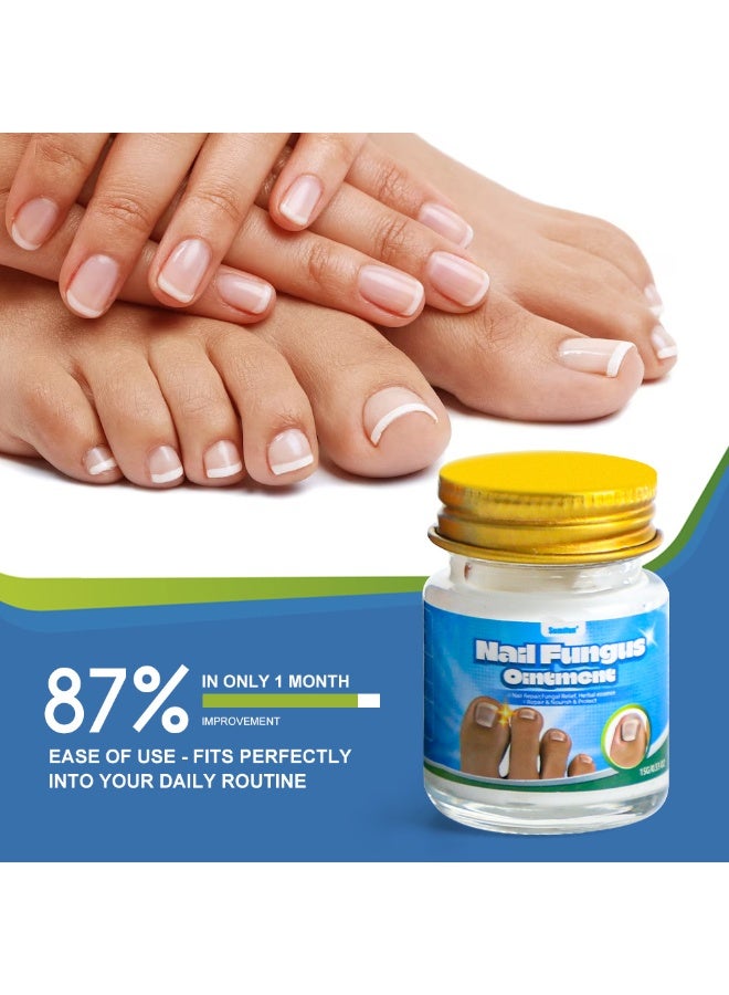 Sumifun Anti Paronychia Relief Ointments Effective Best Nail Repair Solution Ingrown Toenail Treatment Pain Relief Ointments for Damaged Thick and Discoloration Nail for Toenail Care - Image 5