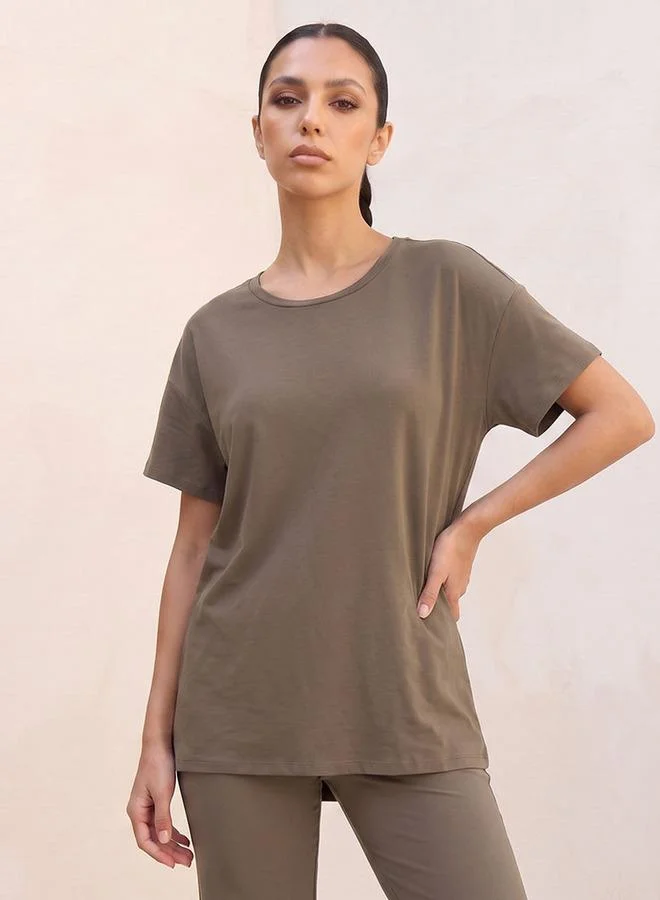 Splash Active 2 Way Stretch Boxy T-shirt