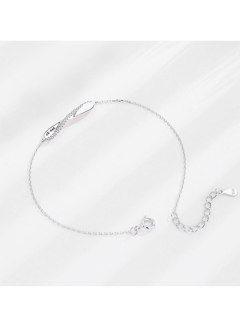 KUYING 925 Silver Bracelet For Women - Image 1