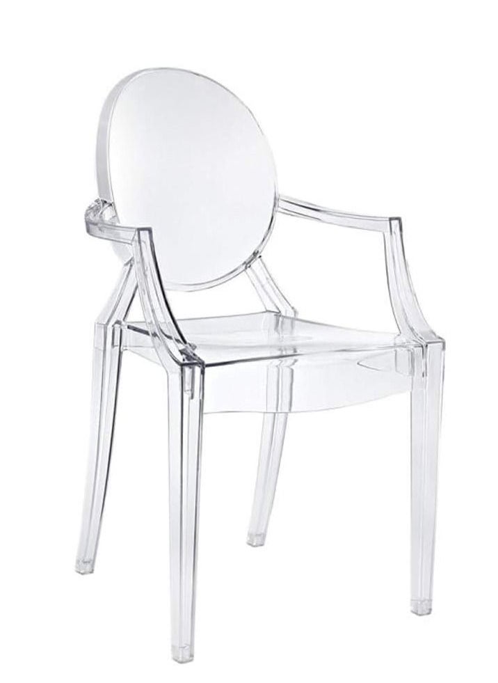 Generic - Luxury Modern Transparent See-Through Ghost Chair - Image 1