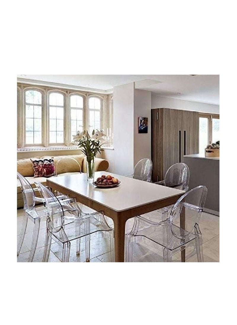 Generic - Luxury Modern Transparent See-Through Ghost Chair - Image 1