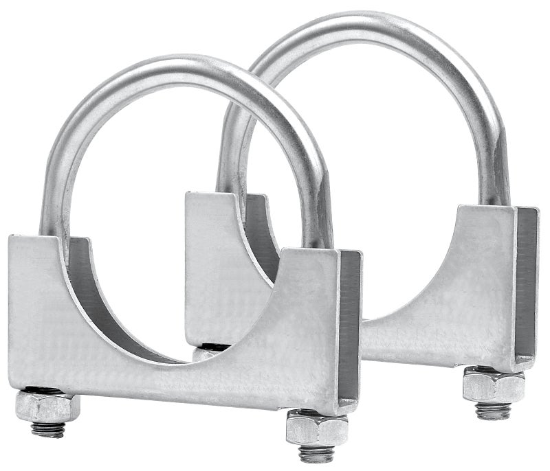 PALOZO 5 inch Heavy Duty UBolt Exhaust Clamp for 5 OD Exhaust Tail Pipe Diameter Stainless Steel Muffler UBolt Clamps Pack of 2 - Image 3