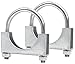 PALOZO 5 inch Heavy Duty UBolt Exhaust Clamp for 5 OD Exhaust Tail Pipe Diameter Stainless Steel Muffler UBolt Clamps Pack of 2 - Image 2