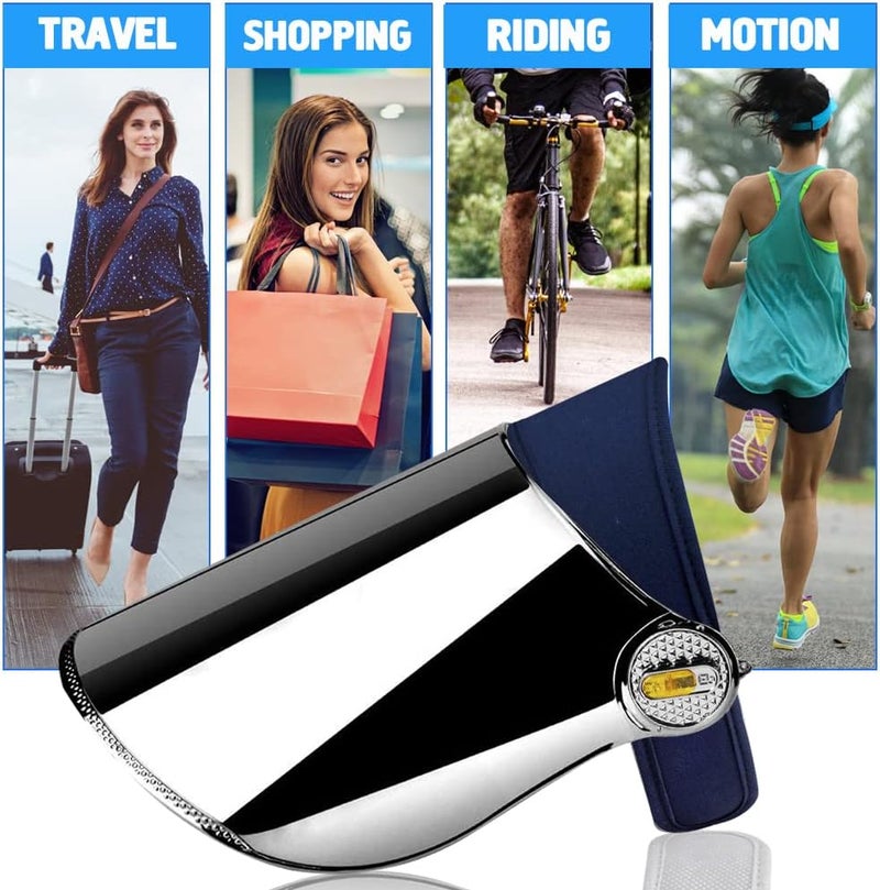 WAYCOM Sun Cap, Sun Visor Hat - UV Protection Hat -Premium UPF 50+ Hat for Hiking, Golf, Tennis, Outdoors - Image 5