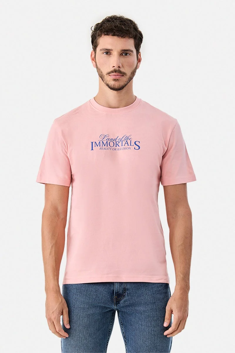 SNITCH 100% Cotton Graphic Regular Fit T-Shirt