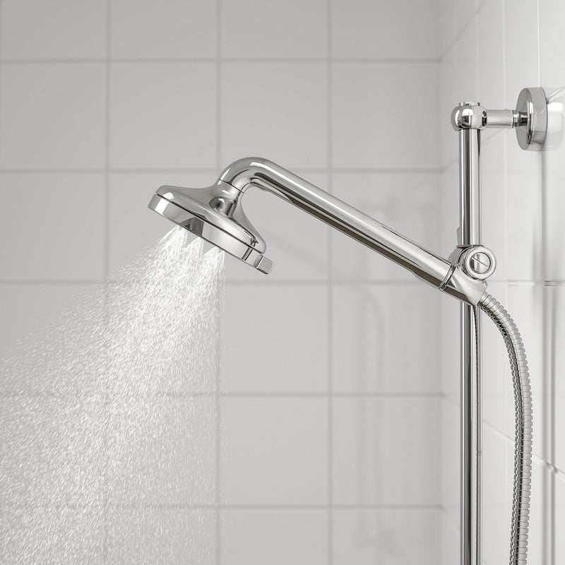 VOXNAN Chrome-Plated 5-Spray Handshower, 105 mm Diameter - Image 5