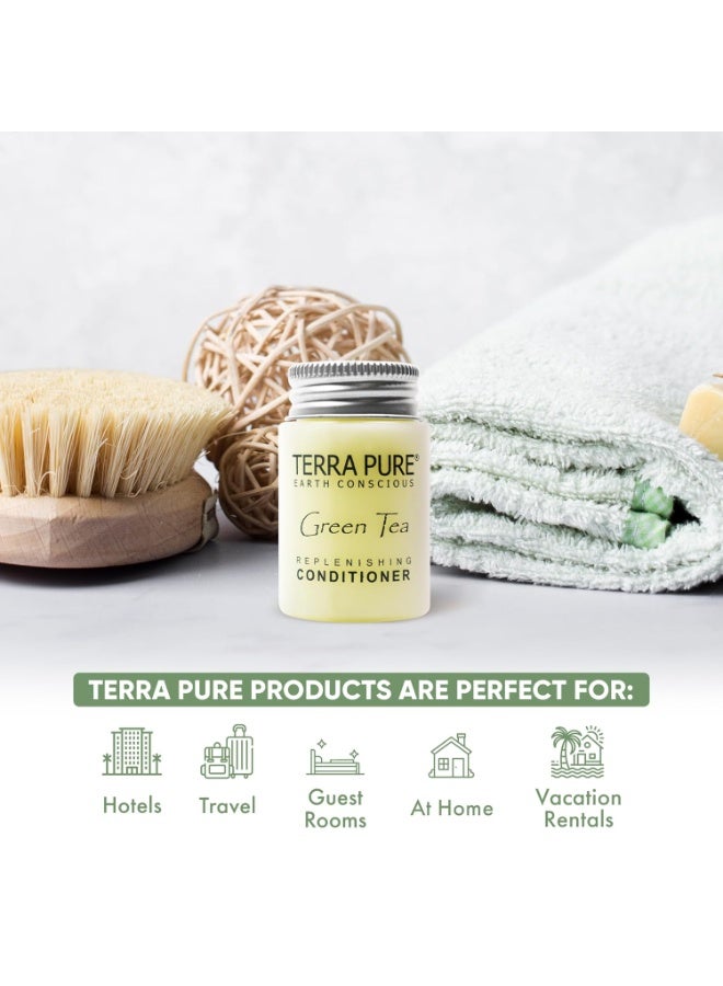 Terra Pure Terra Pure Conditioner, Travel Size Hotel Amenities, 1 oz (Case of 20) - Image 2