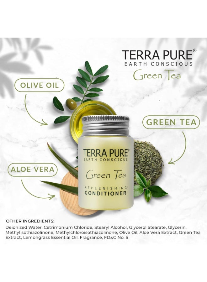 Terra Pure Terra Pure Conditioner, Travel Size Hotel Amenities, 1 oz (Case of 20) - Image 4