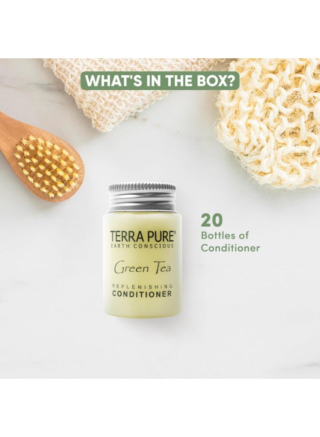 Terra Pure Terra Pure Conditioner, Travel Size Hotel Amenities, 1 oz (Case of 20) - Image 3