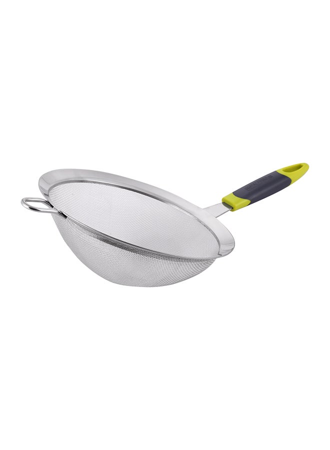 Royalford 20Cm Strainer Stainless Steel Gripped Abs Handle Dishwasher Safe 38X20Cm Multicolor - Image 3