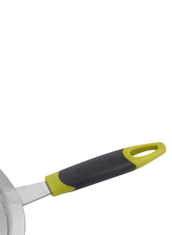 Royalford 20Cm Strainer Stainless Steel Gripped Abs Handle Dishwasher Safe 38X20Cm Multicolor - Image 4