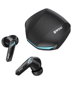 BWOO Bwoo ENC In-ear Wireless Earbuds BT V5.3 for Gaming with long Battery Life  - Image 2