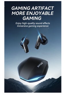 BWOO Bwoo ENC In-ear Wireless Earbuds BT V5.3 for Gaming with long Battery Life  - Image 4