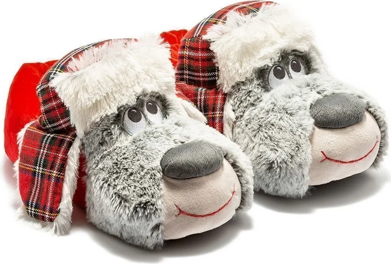 Twigy Goldi Men's Animal Slippers Gray 41/46