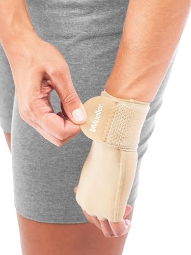 MUELLER Sports Medicine Arthritis Compression Glove, Hand and Wrist Support, Fits Right or Left Hand, Pain Relief for Men and Women, Beige, Large/X-Large - Image 3