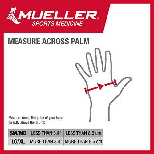 MUELLER Sports Medicine Arthritis Compression Glove, Hand and Wrist Support, Fits Right or Left Hand, Pain Relief for Men and Women, Beige, Large/X-Large - Image 4