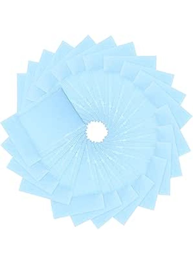 100 Pcs Bubble Mailers 11x15 Inch Self Seal Thickened Shipping Bags Milk Blue Mailing Pouches for Clothing - Image 1