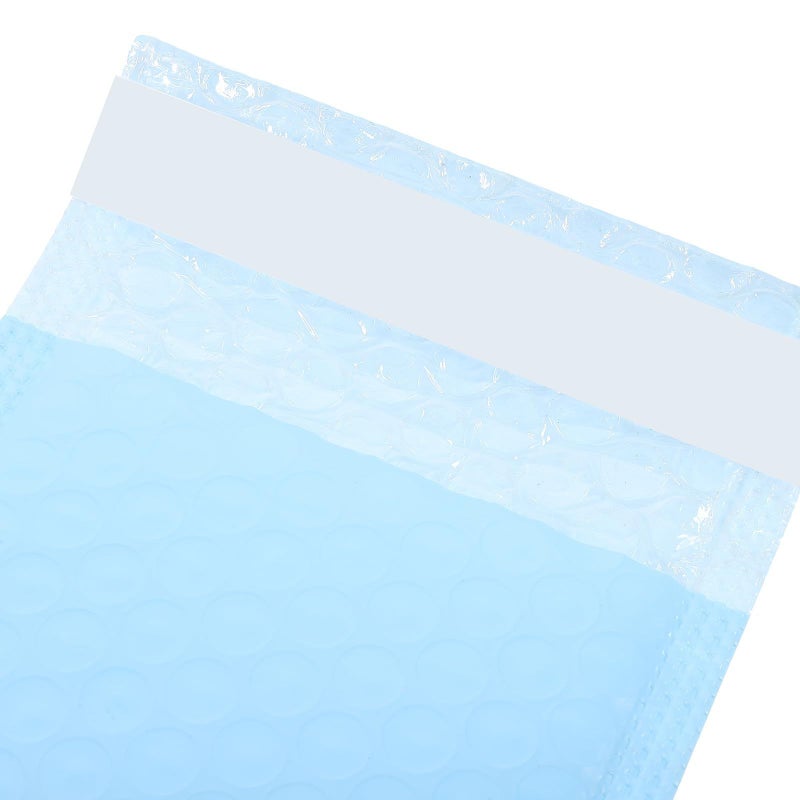 100 Pcs Bubble Mailers 11x15 Inch Self Seal Thickened Shipping Bags Milk Blue Mailing Pouches for Clothing - Image 4