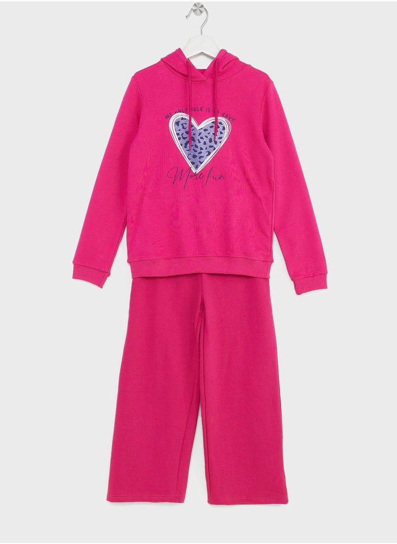 Pinata - Pullover Hoodie & Joggers For Girls - Image 1