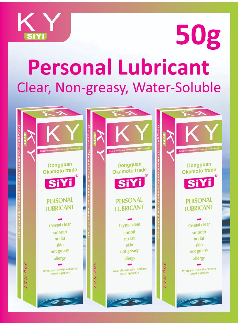 KY oil jelly personal lubricant 50g Pack Of 3