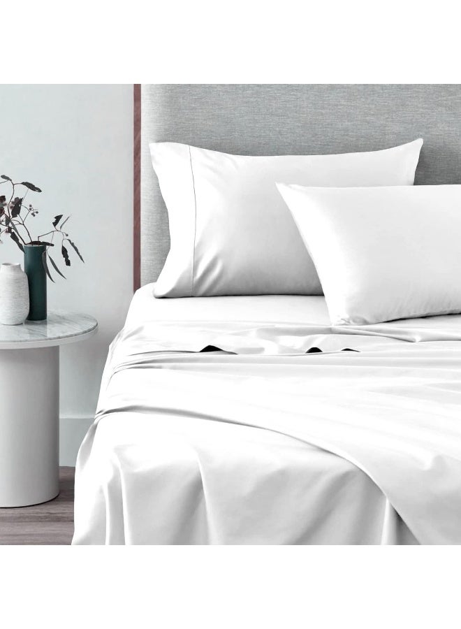 Peace Sleep Bedding - 600 Thread Count 4 Piece Egyptian Cotton RV Camper Sheets for Short Queen Bed - 16 inch Deep Pocket Cotton Fitted Sheet  - Image 2