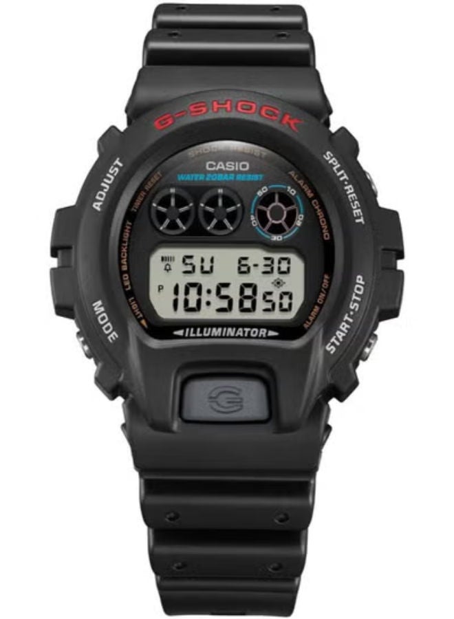 كاسيو ساعة يد رقمية من الراتنج من جي شوك DW-6900U-1DR - Image 1