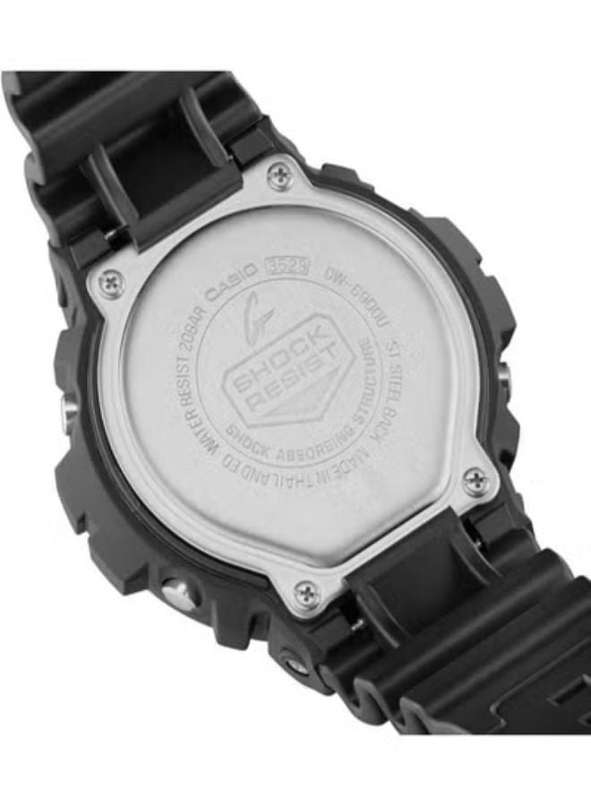 كاسيو ساعة يد رقمية من الراتنج من جي شوك DW-6900U-1DR - Image 3