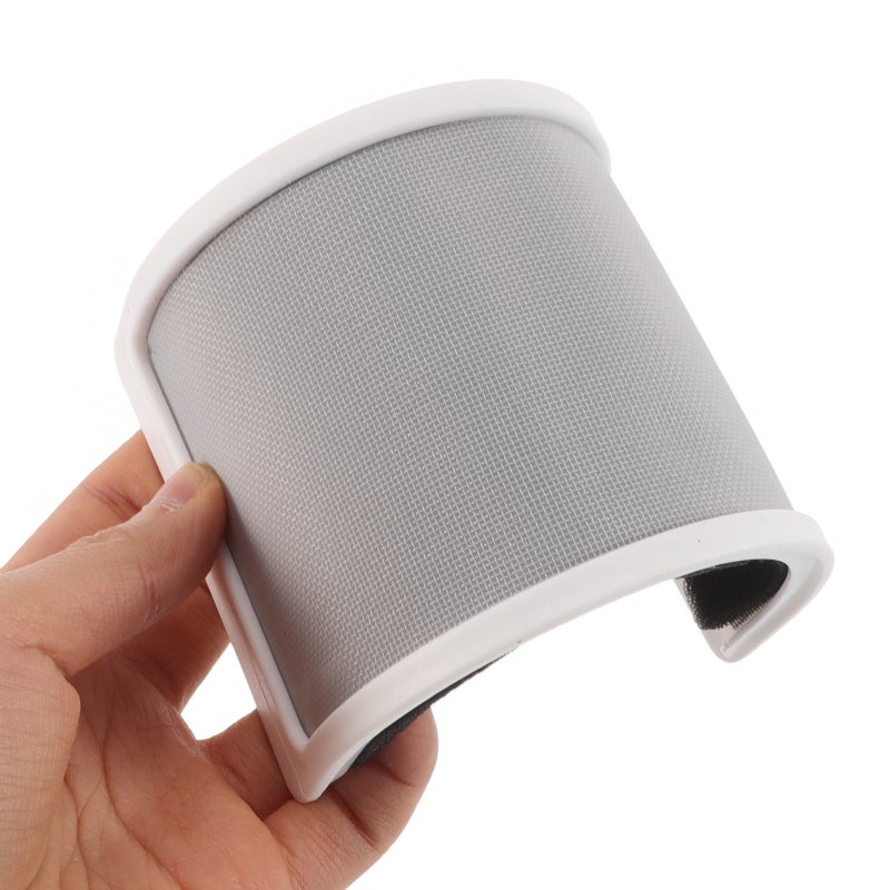 Microphone Filter Screen: U-Shaped Shield Mic Windscreen Covers With Metal Mesh For Recording Videos Streaming Podcasting - Image 3