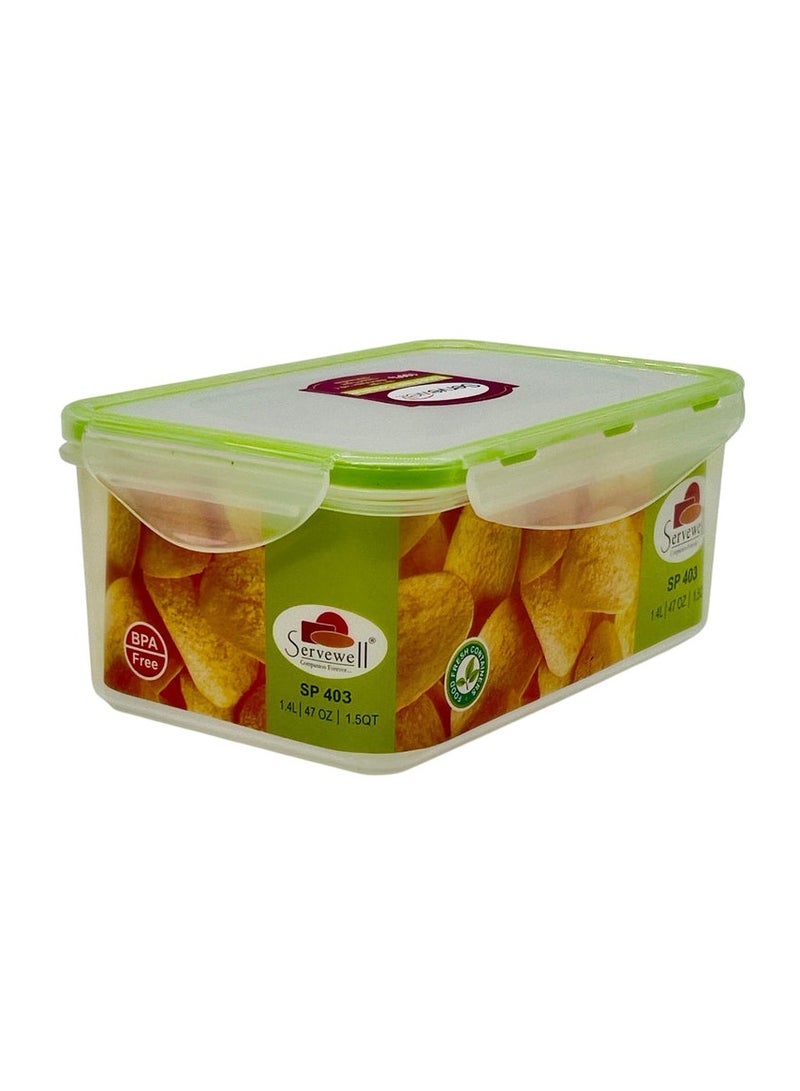 SERVEWELL Rectangular Food Container 600ml- SF9133 - Image 3
