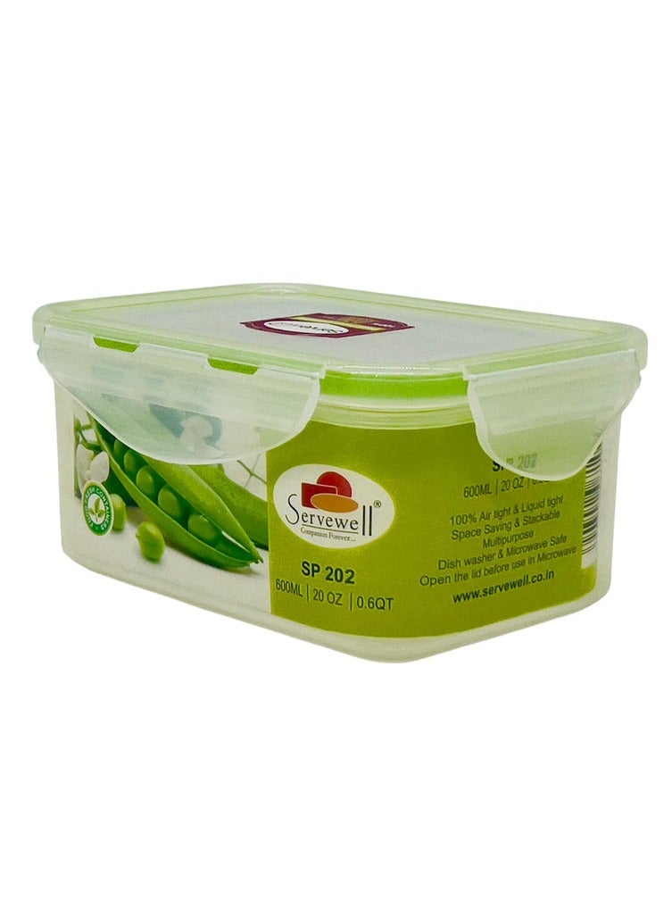 SERVEWELL Rectangular Food Container 600ml- SF9133 - Image 2